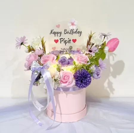 Bloom Box Akrilik Ucapan Ulang Tahun Kabupaten Semarang