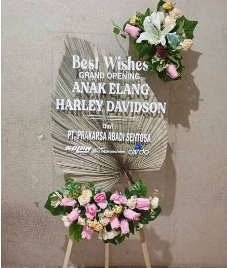Papan Akrilik Ucapan Grand Opening Kabupaten Semarang